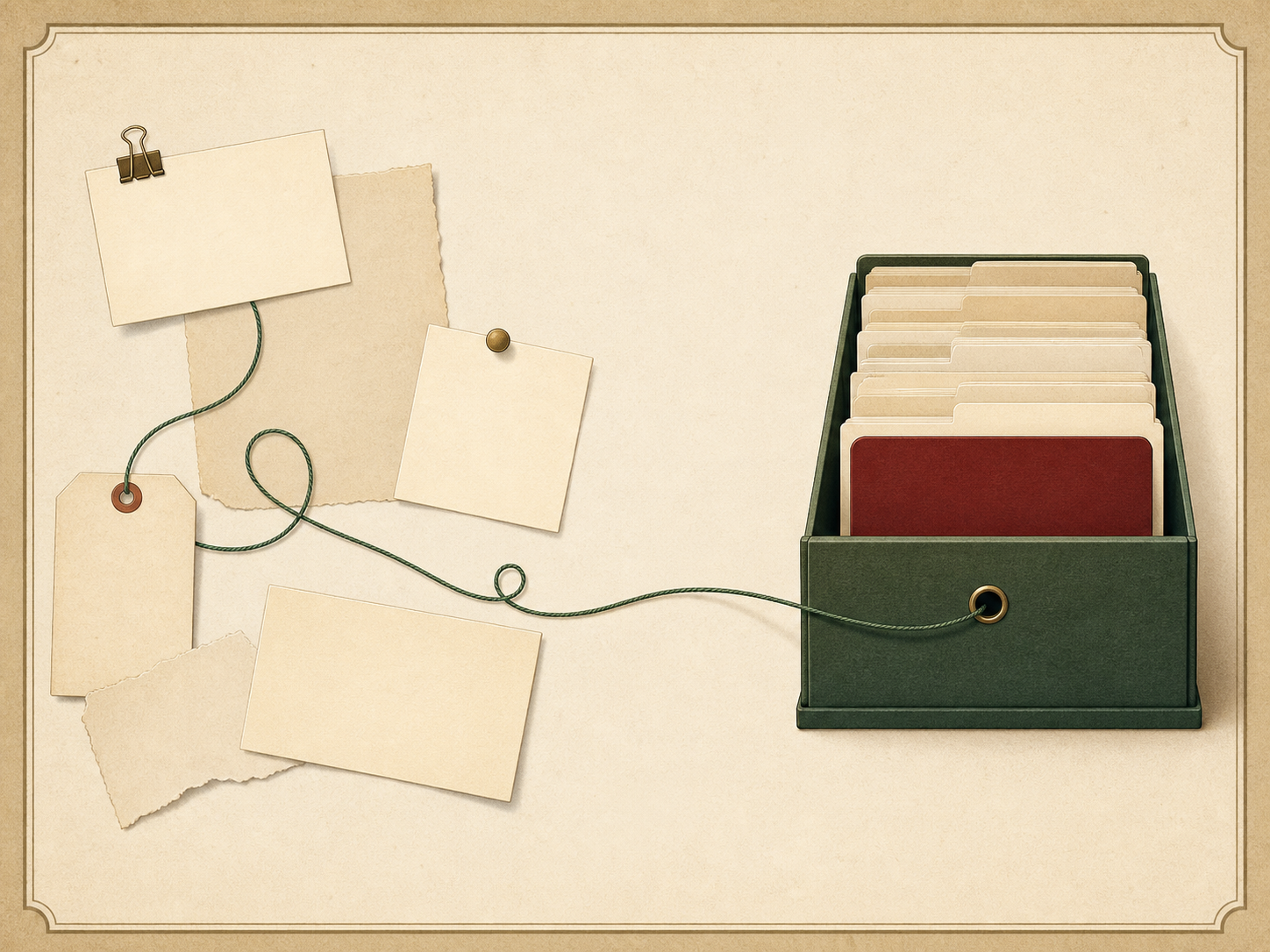 How to Organize Research Notes Without Losing the Thread