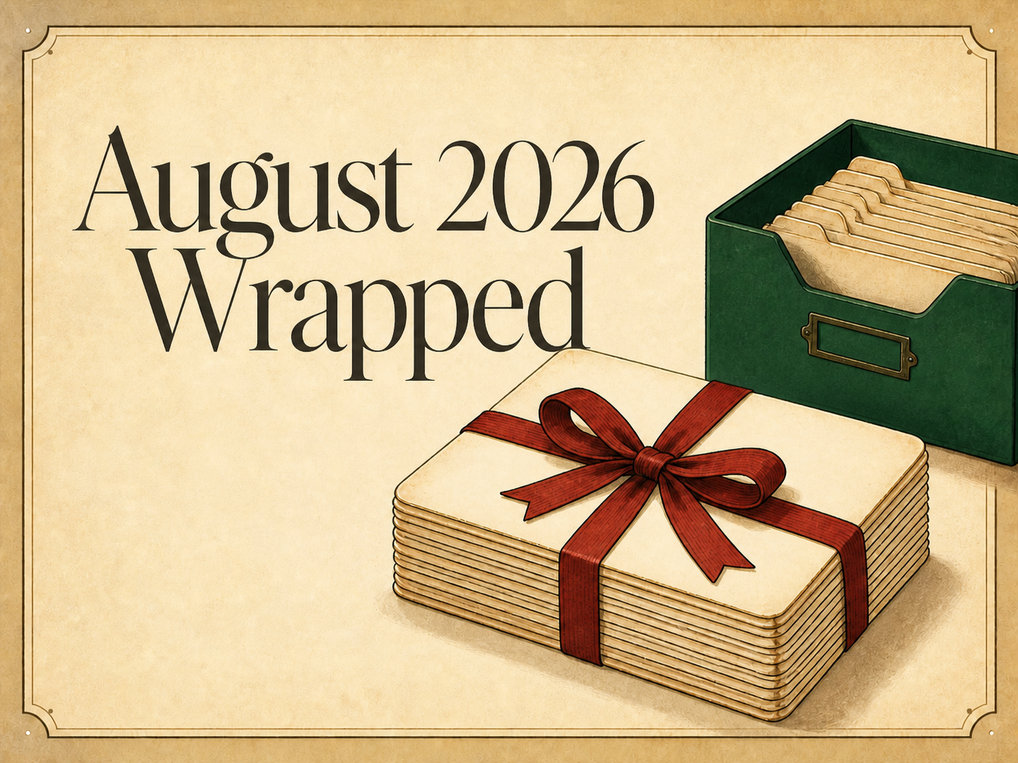 Zenodot 2026 August Wrapped